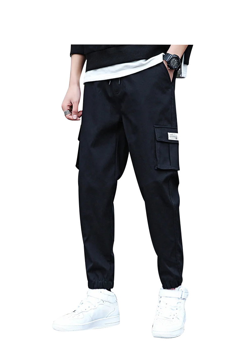 Spring And Autumn Streetwear Cargo Pants Men's Joggers Casual