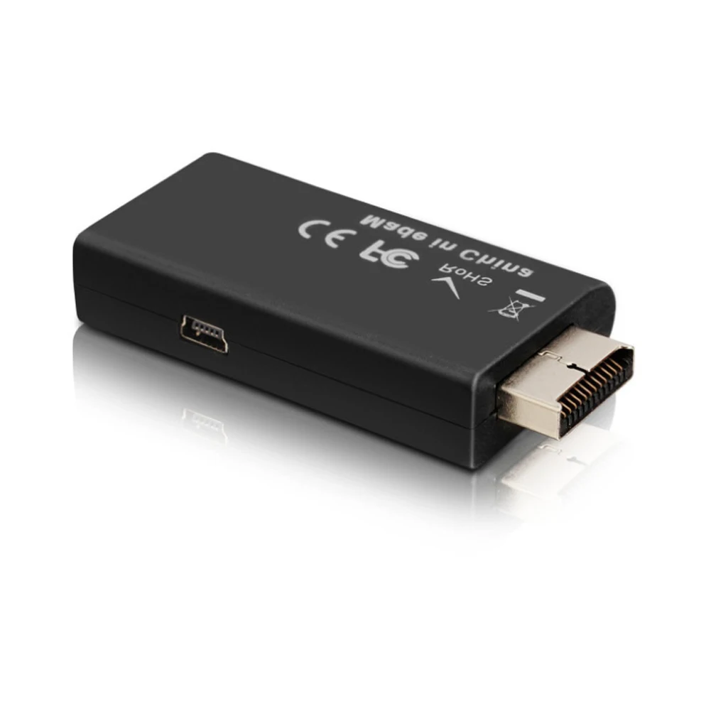 PS2 к HDMI аудио конвертер выходы видео и аудио в полный цифровой HDMI формат YPbPr YCbCr сигнал к HDMI