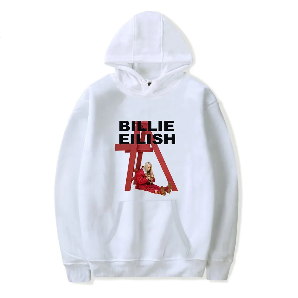 Billie Eilish, женские толстовки, свитшоты, куртки, Повседневная Толстовка с капюшоном размера d размера плюс 4XL, товар,, повседневная мода