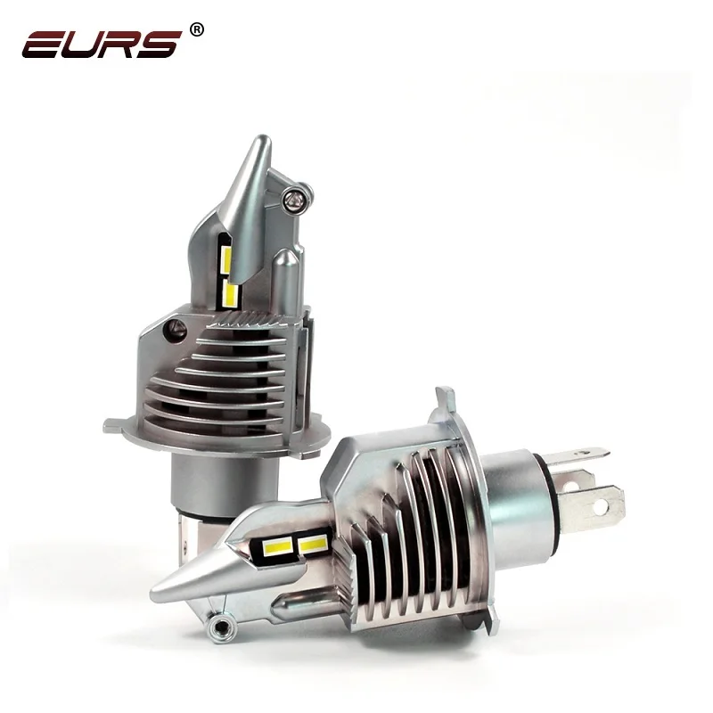 2pcs Fighter H4 LED Car Headlight 6000K 4300K 3000K Hi/Lo Beam H4 LED Lamp Fighter Shape Motorcycle Headlamp Bulbs 12V 24V EURS led car lights led lights led bulbs led headlights led car headlights