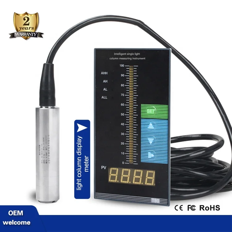 

Electrode Analog River Water Level Transmitter Well Depth Sensor