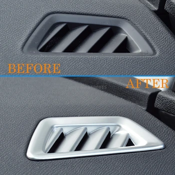 

For Peugeot 3008 GT 2016 2017 2018 2019 2020 Carbon Fiber Air Condition Vent Outlet Cover Trim Frame Accessories Car Styling