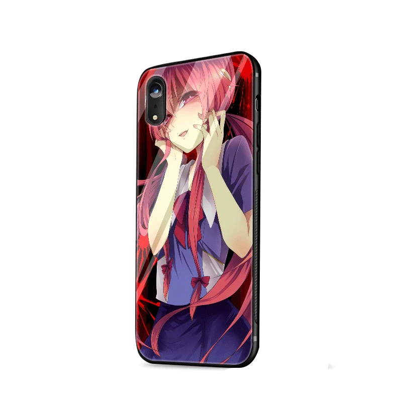 Чехол из ТПУ стекла для iPhone 5 5S SE 6 6S 7 8 Plus iPhone 11 Pro XR X XS максимальный Чехол аниме Mirai Nikki дневник будущего клиента - Цвет: G1