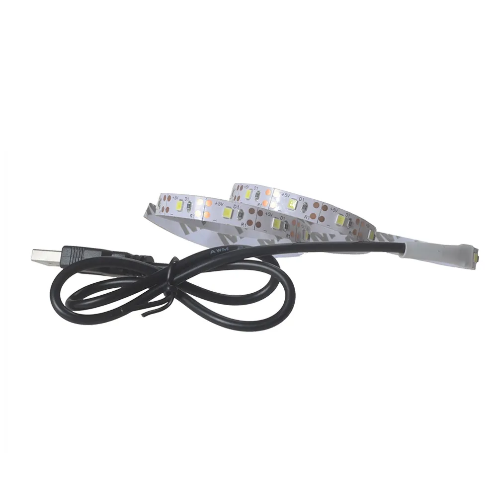 5 м Dc 24 В водонепроницаемый Diy 2835 Smd Dc5v гибкий светодиодный светильник ленты холодный белый/теплый белый/синий полосы Rgb светодиодные ленты