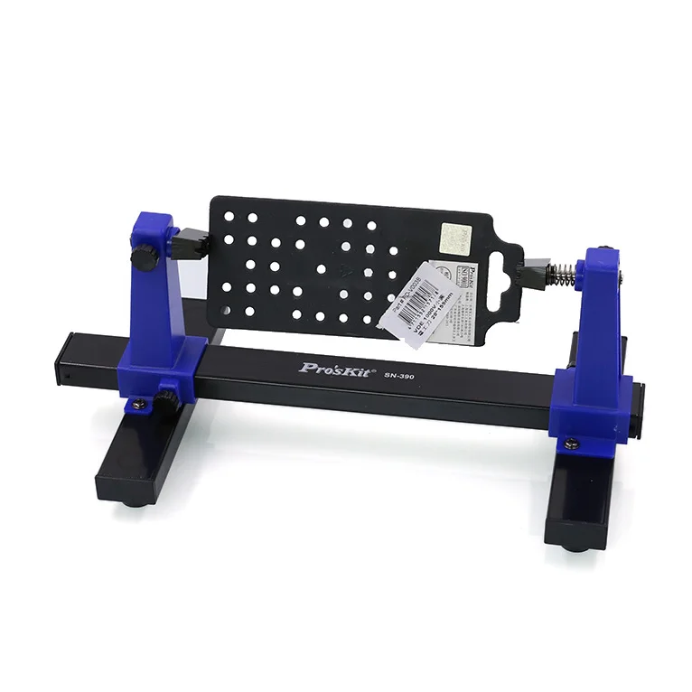 Мини Pro'sKit SN-390 Универсальная регулируемая цепь плойка со щипцами PCB держатель инструмент крепления вращение на 360 градусов