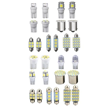 

2x / 4x signal light T4W LED 24SMD 3014 chip Ba9s LED bulb for car reading
