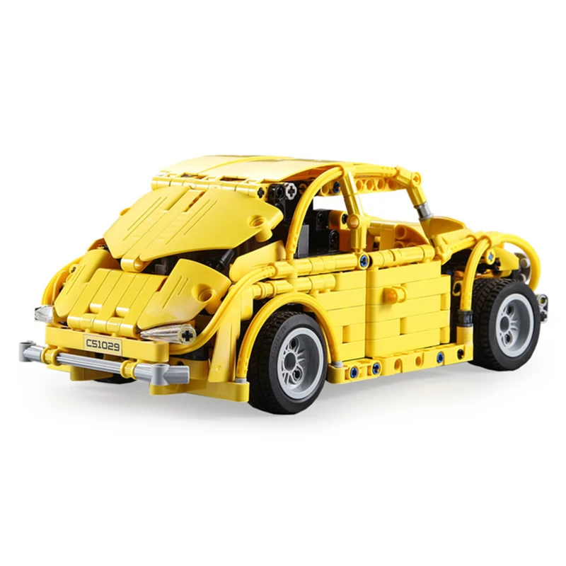 RC Beetle классический автомобильный Робот 2 в 1 наборы строительных блоков Bumblebee