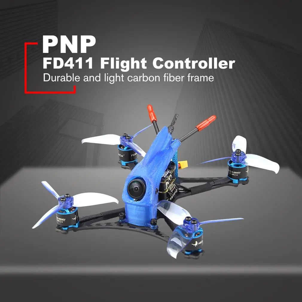 HGLRC Parrot120 Pro PNP 2,5 дюймов зубочистка FPV гоночный Дрон с 6000кв бесщеточный двигатель FD13A 4 в 1 ESC Micro VTX Stack