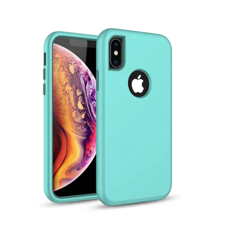 Противоударный чехол для телефона s для iPhone 11 11Pro Max XR XS Max X 8 7 6 6S Plus, Защитный Гибридный жесткий резиновый защитный чехол