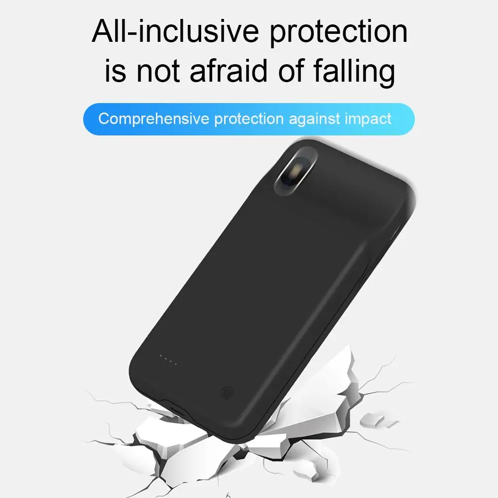 PINZHENG чехол для зарядного устройства iPhone x xr xs MAX аккумулятора зарядное устройство