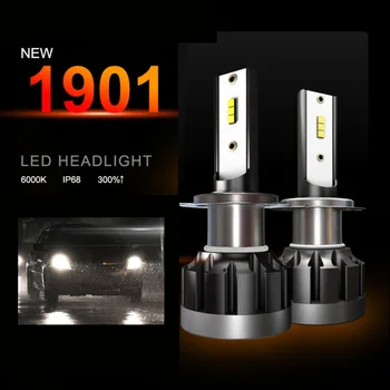 

Lamp LED Headlight 2000LM 6000K Bulb Conversion Accessories 360° 2pcs H7
