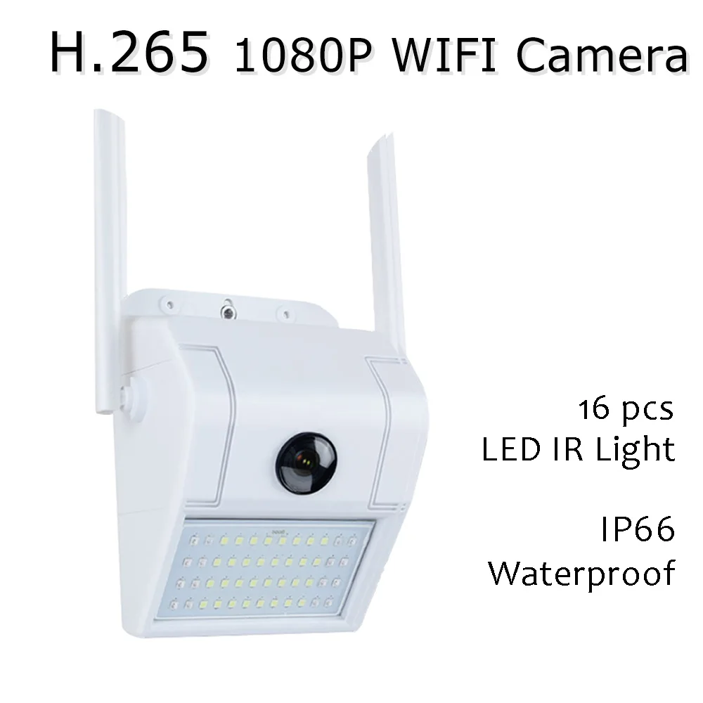 1080P уличная WiFi IP камера беспроводной 48 Светодиодный Светильник ИК Аудио Видео IP66 водонепроницаемый домашний сад CCTV безопасность контроль двора