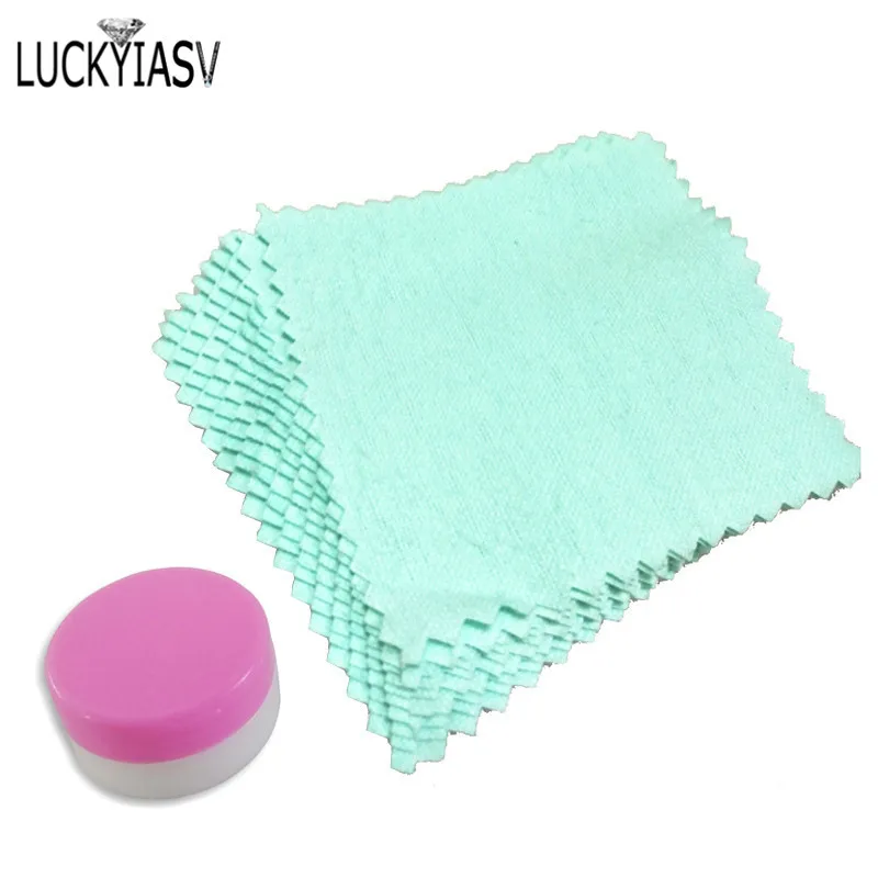60mm 80mm 100mm Jewelry Polishing Cloth Double-Sided Cleaning Cloth for  Gold Silver Jewelry Tools 10-30Pcs - AliExpress