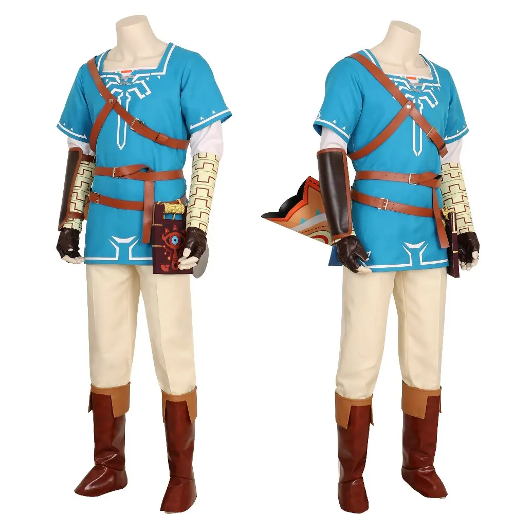 Halloween Botw Cosplay Link Costumes Breath Of The Wild Link Outfit Sheikah  Slate Uniform Quiver Cosplay Costume Game Anime - Cosplay Costumes -  AliExpress