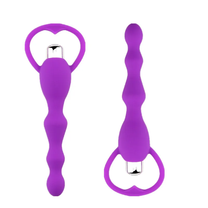 Силиконовые анальные шарики секс-игрушки вибратор для мужчин женщин массажер