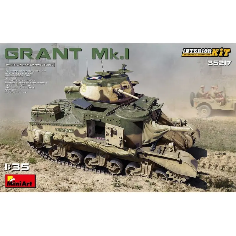MiniArt 35217 1/35 Грант МК. I w/комплект для интерьера набор моделей в масштабе|Наборы