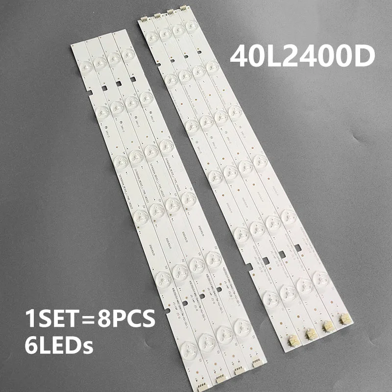 100% новый 1 комплект = 8 шт. светодиодный Подсветка полосы SVT400A94_REV03_R_TYPE_140203