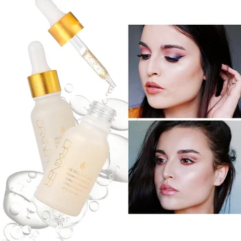 

24K Rose Gold Makeup Primer Face Oil Elixir Skin Makeup Oil For Face Essential Oil Before Primer Foundation