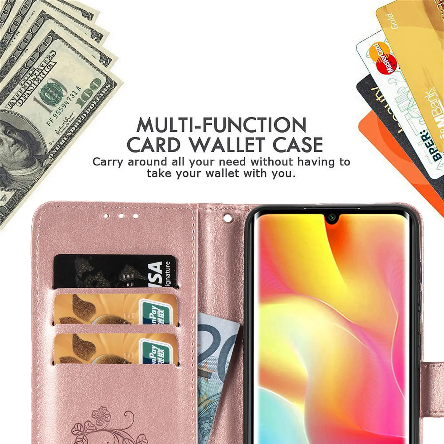 xiaomi leather case case Leather Wallet Phone Case For Xiaomi Redmi 9 9A 9C Cases Redmi 9 A Capa Redmi 9 C Case Redmi 9 Case Shell Flip Stand Back Cover xiaomi leather case color