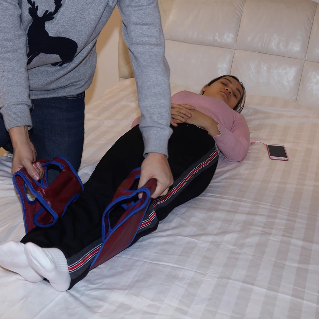 Secure Transfer Gait Belt with Hand Grips - Wheelchair to Bed / Chair Sling Slide Belt - Patients Medical Assist Aid
