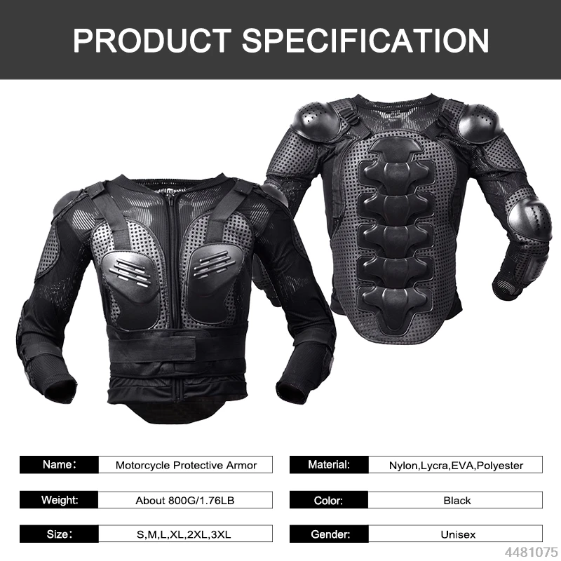 WOSEWE мотоциклетная Броня куртка Moto GHOST RACING Защита тела броня для мотокросса куртка для спуска вниз защитное снаряжение броня грудь