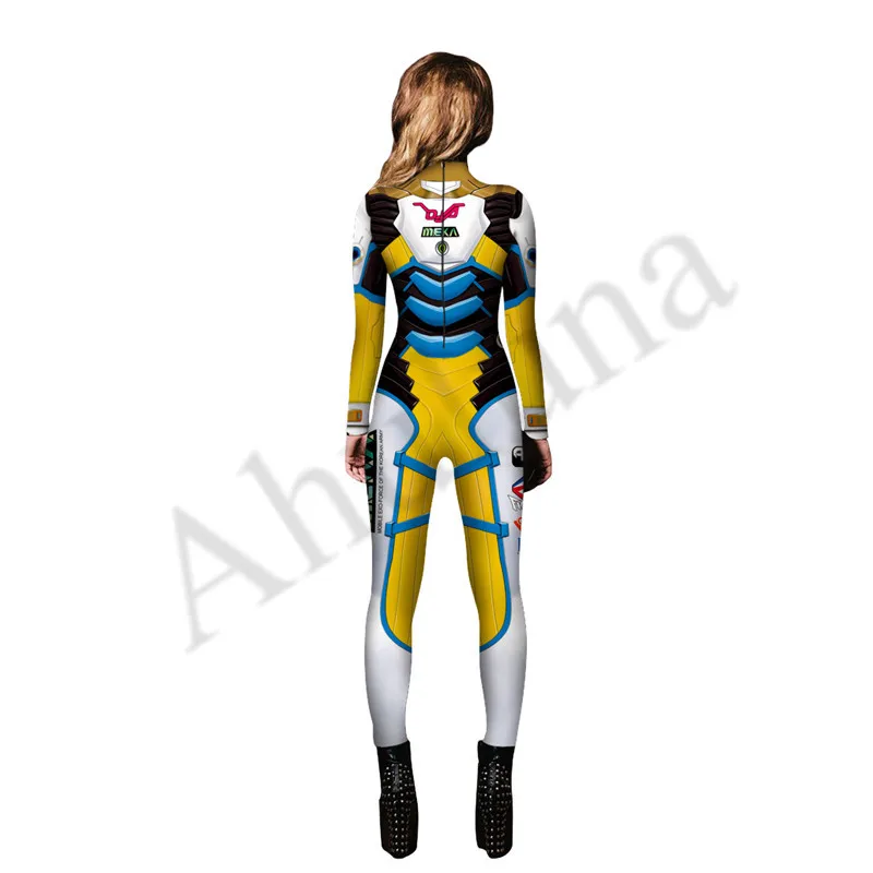 9 цветов, косплей, DVA, костюм, спандекс, полиэстер, Zentai, боди, женское, полное тело, костюм на Хэллоуин, для вечеринки, C133