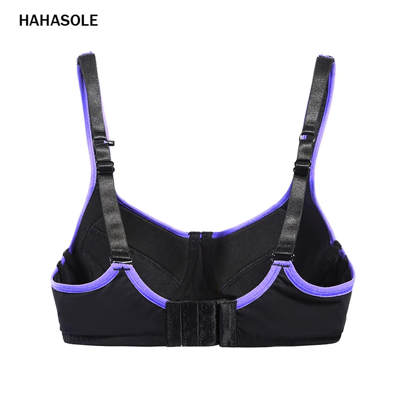 Спортивный укороченный топ HAHASOLE с перекрестными лямками дышащие Спортивные