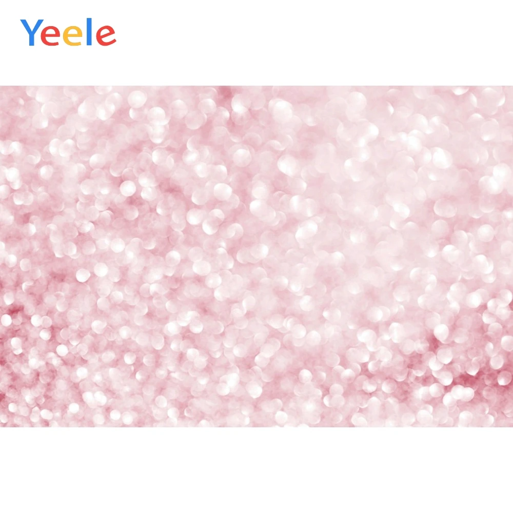 Yeele розовый светильник боке блестит мечтательные вечерние Портретные фотографии фоны для фотографий индивидуальные фоны для фотостудии