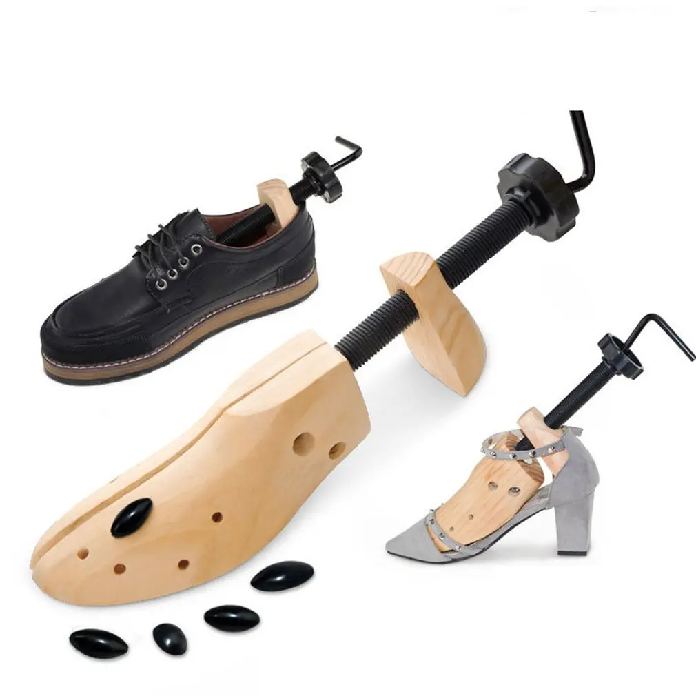 

New Wooden Shoe Stretcher Pine Shoe Support Solid Wood Shoe Expander Shoe Last Shoe Expander Daily Tool