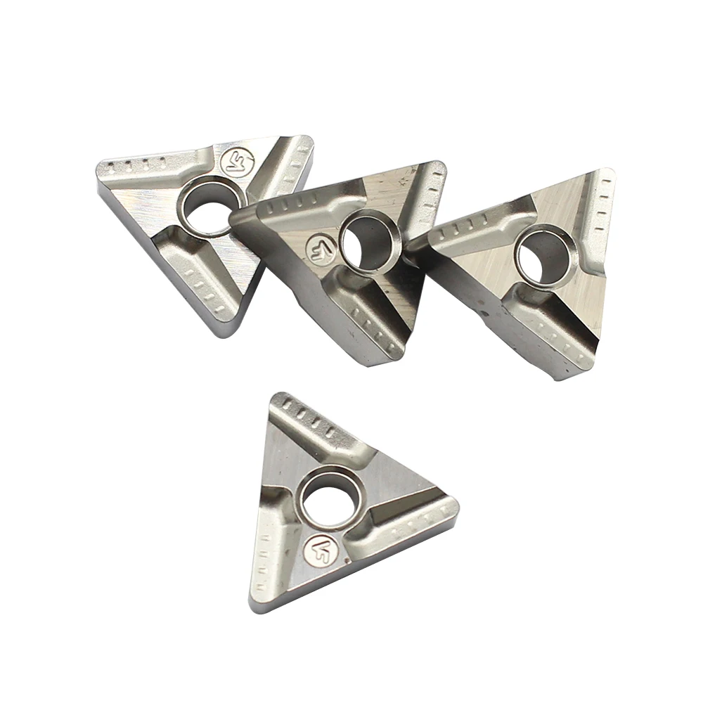 10PCS TNMG160408 L CT3000 Carbide insert Lathe cutter Tools External Turning Tool Cermet turning insert for steel VF ct3000