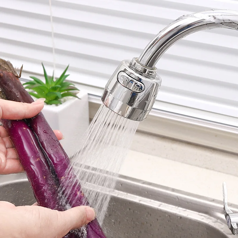 

Universal Plastic Faucet Nozzle 360 Rotary Kitchen Faucet Shower Head Economizer Filter Water Stream Faucet Pull Out Bathroom