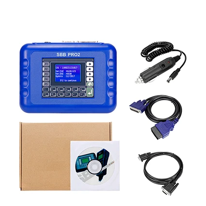 sbb pro2 v48.99 OBD2 Slica SBB PRO2 v46,02 V48.88 V48.99 ключевой программист V33.02 Программирование ключ в иммобилайзере копия транспондера V33.01 - Цвет: sbb pro2 v48.99