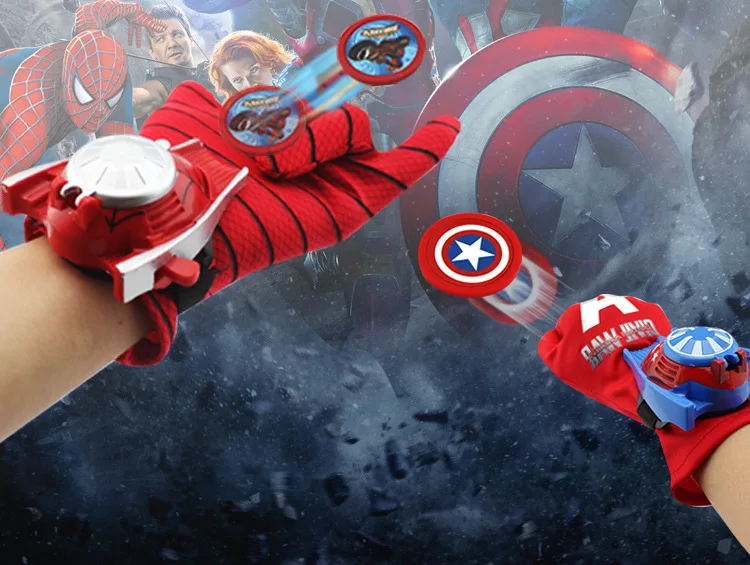 Человек-паук: Homecoming Мстители: Endgame Косплей Персонаж реквизит пусковая установка детская игрушка перчатки Аксессуары Хэллоуин Вечеринка выпускной
