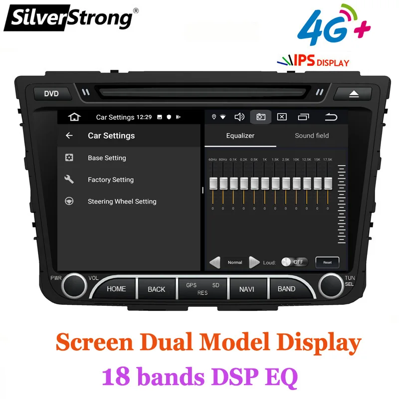 OctaCore IPS 4G 64GB Creta автомобильный DVD для Hyundai ix25 Android10 GPS радио медиаплеер