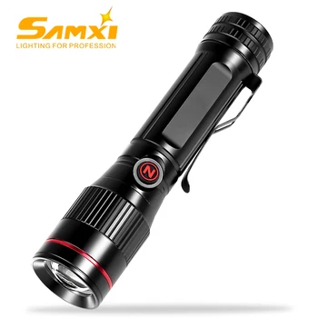 

Powerful Flashlight Rechargeable Lamp 5 Lighting Modes Lantern Tactical Torch P8 Lamp Beads Camping Light By 18650 Battery