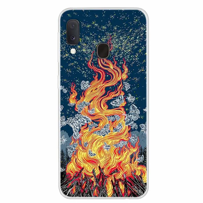 Silicone Soft TPU Lion Print Phone Case Cover