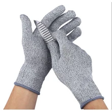 2 пары S+ M уровень-5 безопасности порезостойкие ножевые HPPE сетки мясника