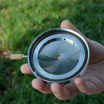 

Aluminium Shisha Hookah Charcoal Holder Heat Keeper Heat Management Device Chicha Narguile Sheesha Bowl