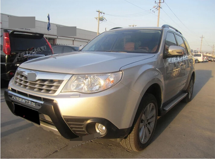 Подходит для S ubaru Forester 2009-2013 2 шт. Левая Правая Беговая доска боковые шаги nerf бар Автомобильная педаль боковые лестницы
