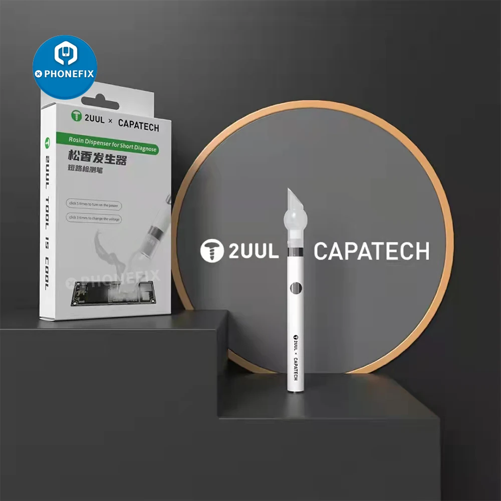 2uul Rosin Dispenser Soldering Rosin Atomizer Pen For Motherboard Short Circuit Detection No