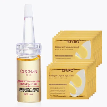 

Collagen Face Serum Six Peptide Anti-Aging Wrinkles Hyaluronic Acid Essence Moisturizing Face Serum Shrink Pores Skin Care