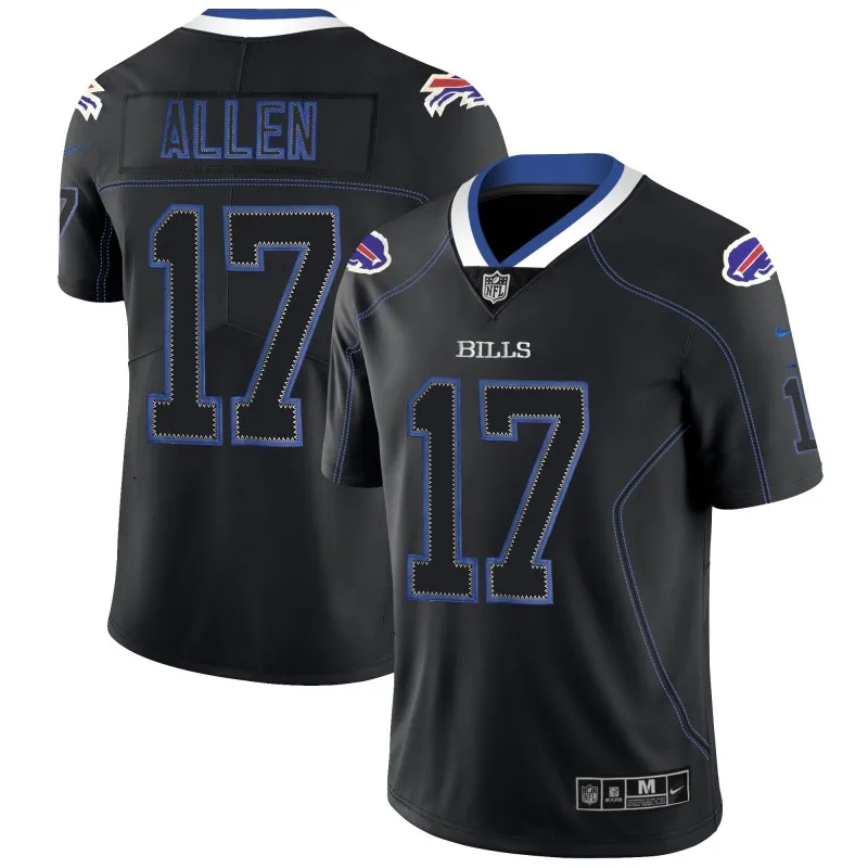 AS PICTURE Сшитые мужские рубашки Buffalo Josh Allen Tremaine Edmunds Tre'Davious White LeSean McCoy Vapor Untouchable Limited - Цвет: AS PICTURE