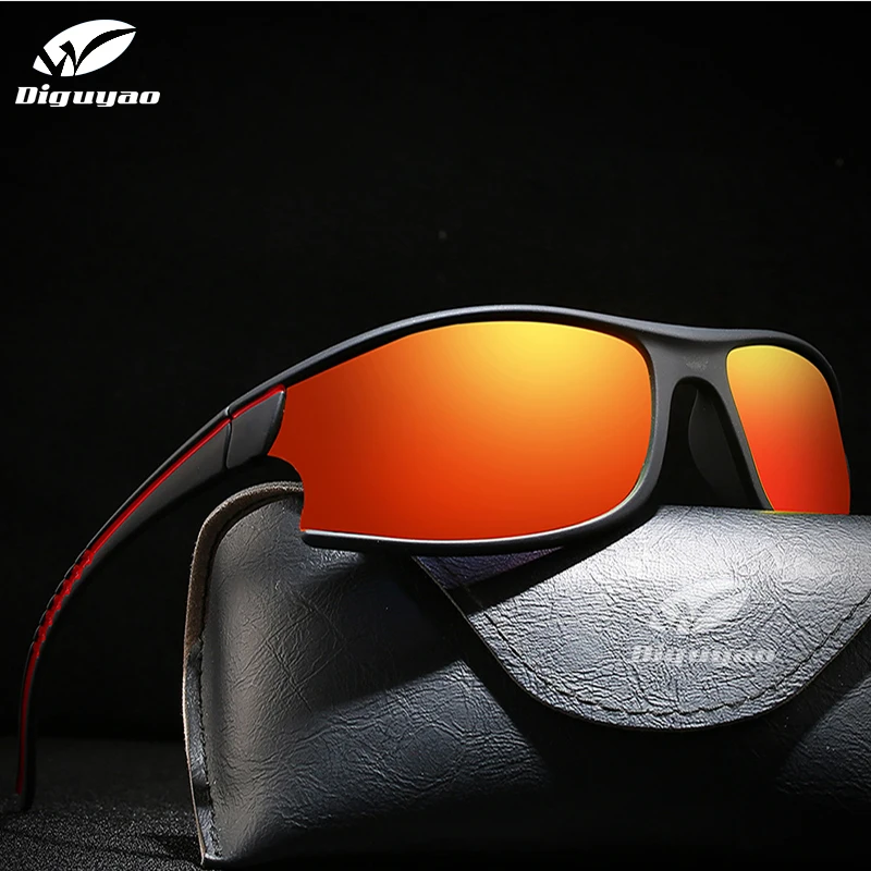 DIGUYAO, фирменный дизайн, Мужские поляризационные уличные спортивные солнцезащитные очки, мужские ветрозащитные очки, очки для бега, UV400, Gafas De Sol