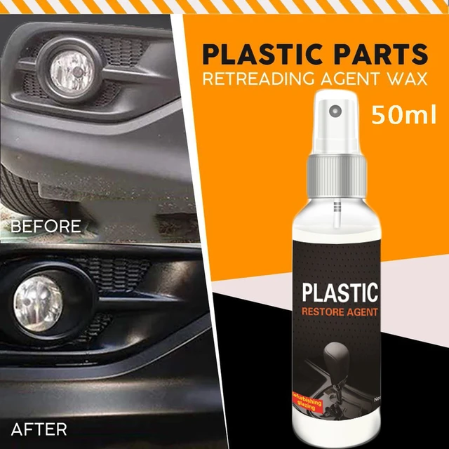 Car Plastic Parts Retreading Agent Car Refreshing Coating Waterproof Automotive  Parts Refurbish Retreading Cleaning Agent - AliExpress