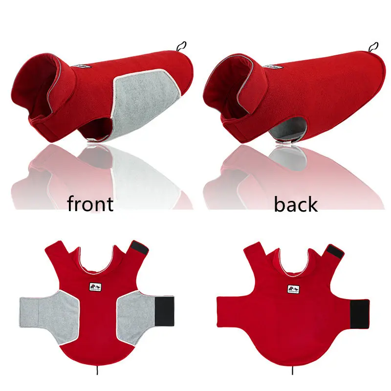 Soft Fleece Winter Dog Coat Jacket for Small Dogs Warm Pet Dog Clothes Puppy Large Dogs Vest Clothes Roupa Cachorro