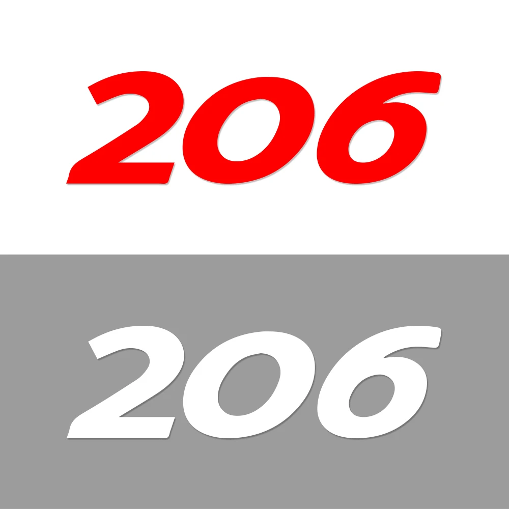 4PCS Car Window Wiper Graphical Vinyl Stickers Auto Captivation Waterproof Decoration Decals For Peugeot 206 Sport Accessories (7)