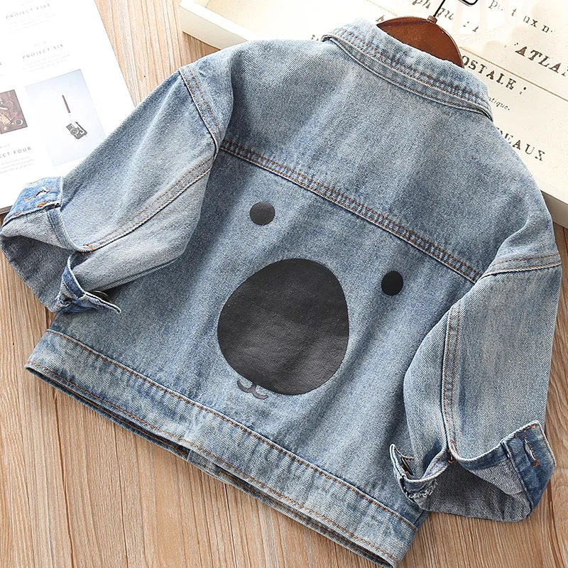 

Girls' Denim Clothing 2020 Spring And Autumn New Style Children Western Style Medium-small Childrenswear Korean-style Childrensw