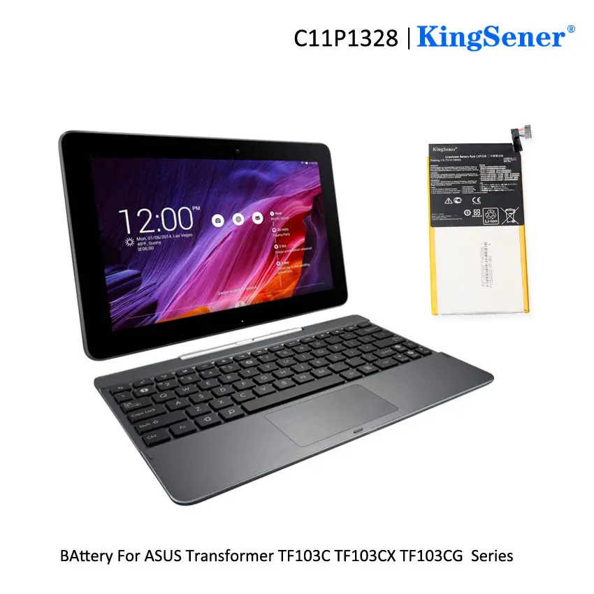 KingSener Батарея для ASUS Transformer PAD C11P1328 TF103C TF103CX TF103CG K010 K018 планшетный ПК 3,7 V 19WH