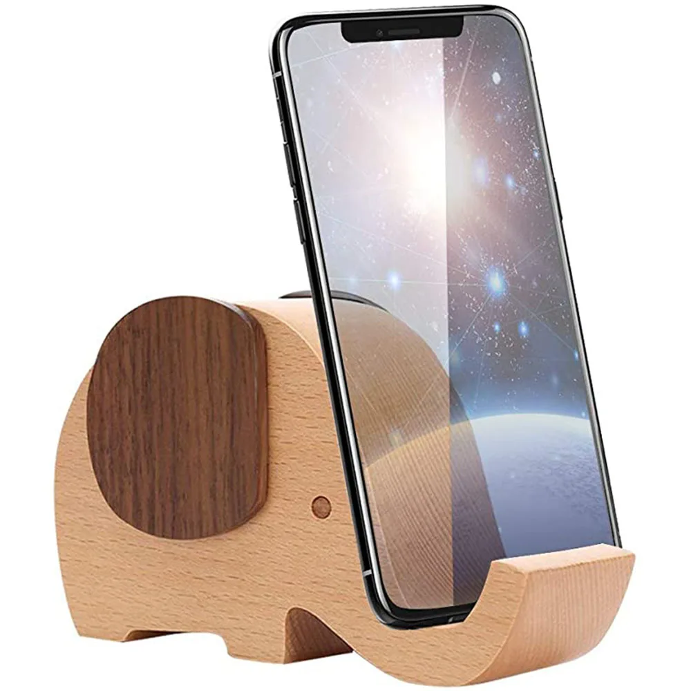 Eerste Cyclopen Troosteloos Mobiele Telefoon Houder Hout Gemaakt Olifant Telefoon Stand Voor Smartphone  Met Pennenhouder Desk Organizer|Mobiele telefoon houders & Standaarden| -  AliExpress