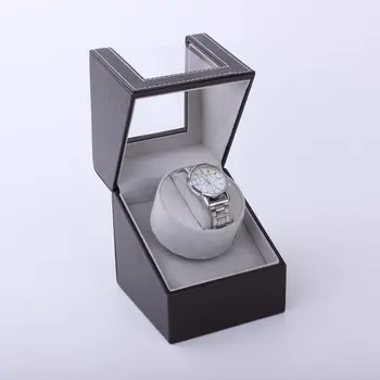 

EU Plug High Class Motor Watch Shaker Watch Winder Case Holder Display Automatic Mechanical Black Brown Winding Jewelry